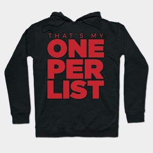 that's my one perlist Hoodie